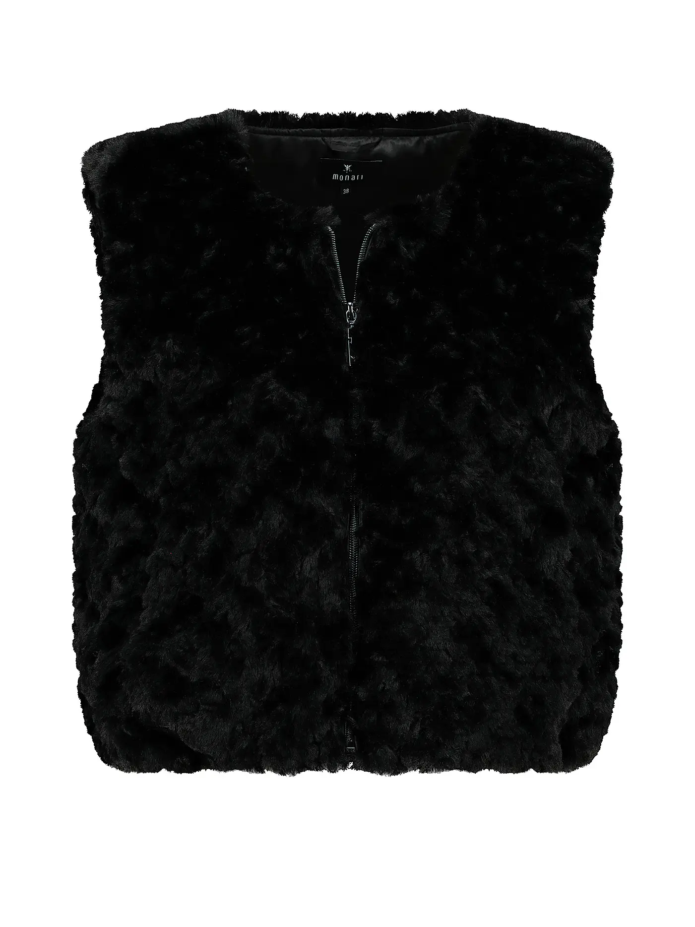 MONARI | Gilet in Felloptik | 